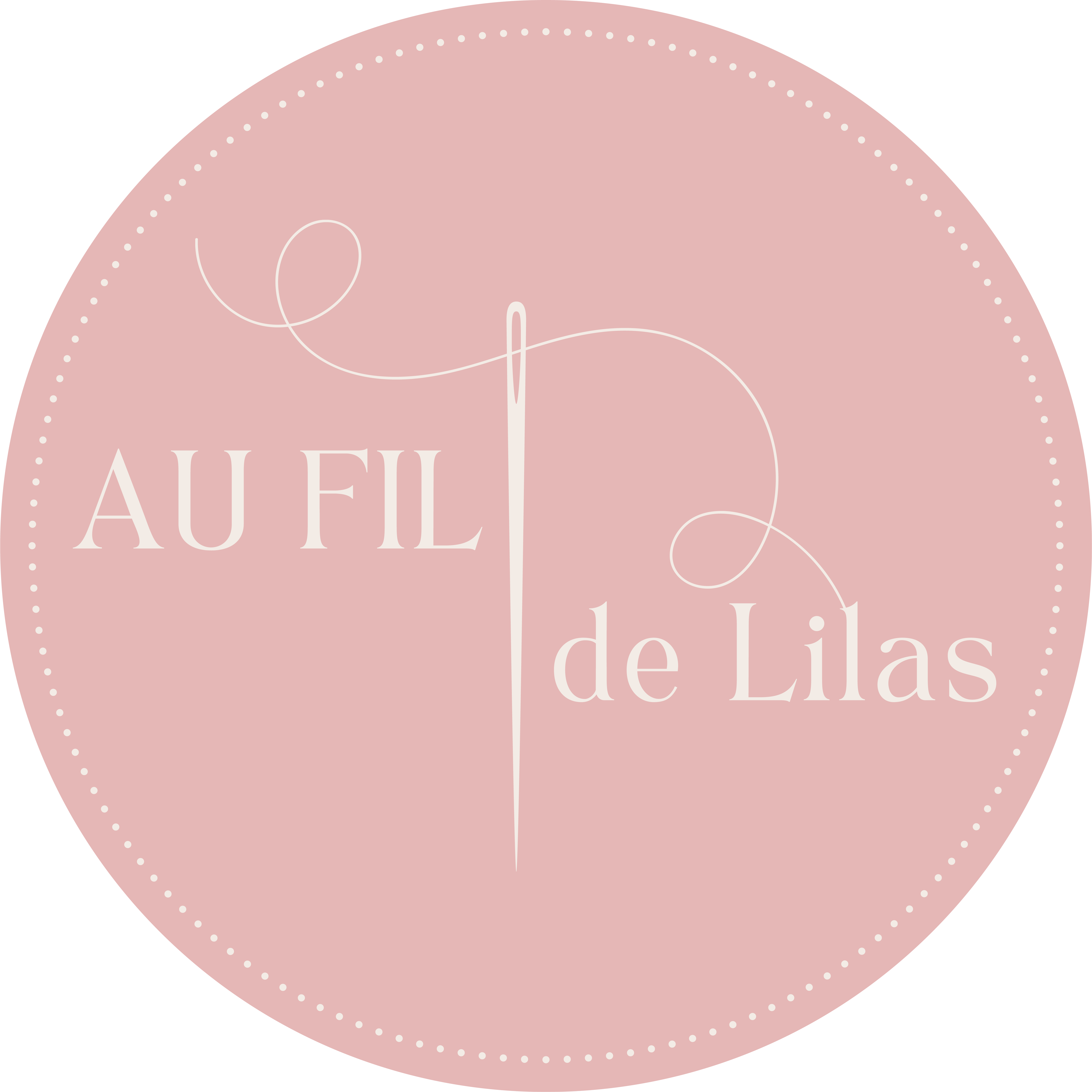 Au fil de Lilas logo