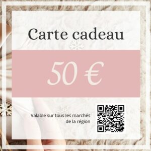 Carte cadeau au fil de lilas